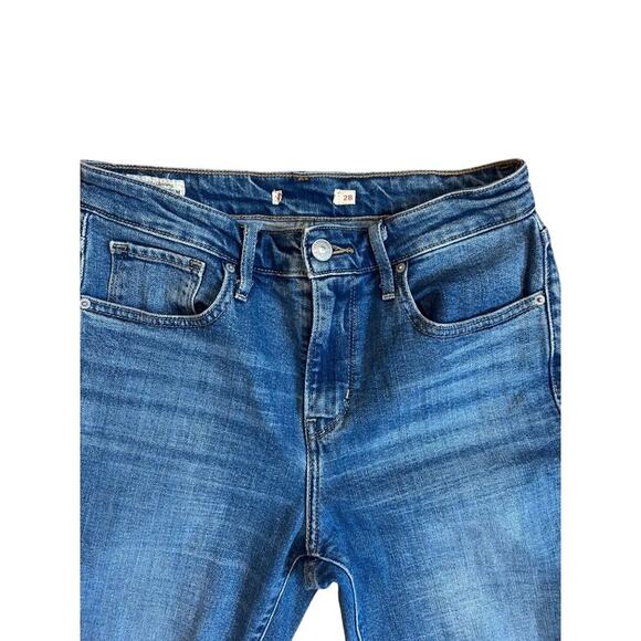 Levi’s Distressed Straight Leg Jeans, Size 28 - Picture 2 of 6